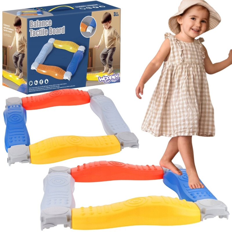 WOOPIE Balance Beam Modular Track Sensory Path Square