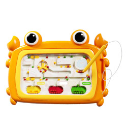 WOOPIE Montessori Magnetic Board Crab Maze Orange