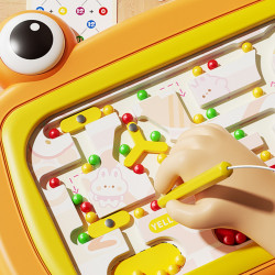 WOOPIE Montessori Magnetic Board Crab Maze Orange