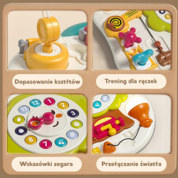 WOOPIE Montessori Manipulative Sensory Interactive Board for Toddlers