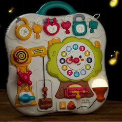 WOOPIE Montessori Manipulative Sensory Interactive Board for Toddlers