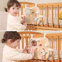 VIGA Multifunctional Wooden Manipulative Board