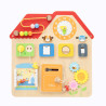 VIGA Wooden Manipulative Board Discovery and Learning House