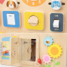 VIGA Wooden Manipulative Board Discovery and Learning House