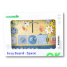 TOOKY TOY Wooden Montessori Educational Board Astronaut Spaceship