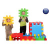 WOOPIE Educational Blocks Waffles Fence House