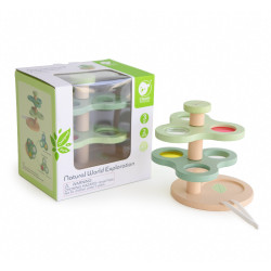 CLASSIC WORLD 2-in-1 Microscope Magnifier for Children Exploring the Natural World