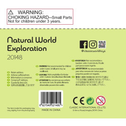 CLASSIC WORLD 2-in-1 Microscope Magnifier for Children Exploring the Natural World