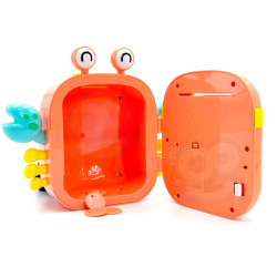 WOOPIE Interactive Safe Cash Register Backpack with Keyboard 4-in-1 Coins