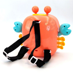 WOOPIE Interactive Safe Cash Register Backpack with Keyboard 4-in-1 Coins