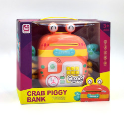 WOOPIE Interactive Safe Cash Register Backpack with Keyboard 4-in-1 Coins