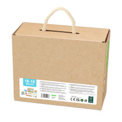 TOOKY TOY Box XXL Montessori Educational 7in1 Sensory Box 16-18 Months