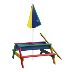 AXI Colorful Table with Umbrella