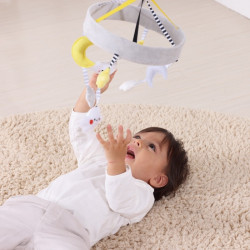 WOOPIE GREEN Box XXL Montessori Educational 7in1 Sensory Box 0-2 Months 18 pcs FSC