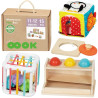 WOOPIE GREEN Box 5in1 Montessori Educational 11-12M FSC
