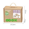 WOOPIE GREEN Box 5in1 Montessori Educational 11-12M FSC