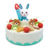 WOOPIE Confectionery Birthday Cake for Cutting + Tea Set 85 pcs.