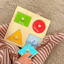 WOOPIE GREEN Box 6in1 13-15m Montessori Educational Sensory FSC