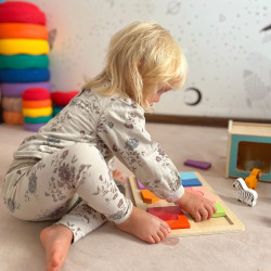 WOOPIE GREEN Box XXL Montessori Educational 7in1 Sensory Box 31-36 Months FSC