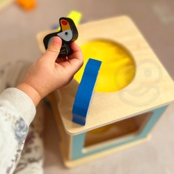 WOOPIE GREEN Box XXL Montessori Educational 7in1 Sensory Box 31-36 Months FSC