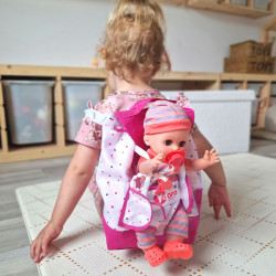 WOOPIE ROYAL Babysitter Doll Set with Accessories 19 pcs.