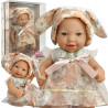 WOOPIE ROYAL Vintage Baby Doll 24 cm in Bunny Dress and Hat