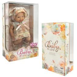 WOOPIE ROYAL Vintage Baby Doll 24 cm in Bunny Dress and Hat