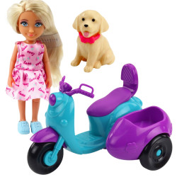 WOOPIE Scooter Doll with a Dog
