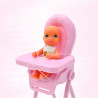 WOOPIE ROYAL Lily Baby Doll Highchair Accessories Set