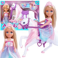 WOOPIE Princess Doll with Horse Set