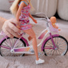WOOPIE ROYAL Lily the Cyclist Baby Doll in a Bike Seat
