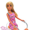 WOOPIE ROYAL Lily the Cyclist Baby Doll in a Bike Seat