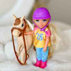 WOOPIE Rider and Horse Doll Set