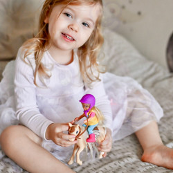 WOOPIE Rider and Horse Doll Set