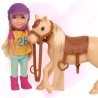 WOOPIE Rider and Horse Doll Set