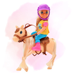 WOOPIE Rider and Horse Doll Set