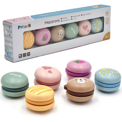 VIGA PolarB Wooden Cookies, Cookies, Confectionery Set, Macaroons