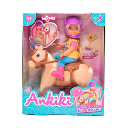 WOOPIE Rider and Horse Doll Set