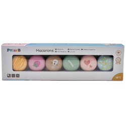 VIGA PolarB Wooden Cookies, Cookies, Confectionery Set, Macaroons