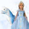WOOPIE ROYAL Ice Princess Lily Doll and Magic Carriage Accessories