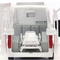 WOOPIE Emergency Ambulance Stretcher Set + Sound and Light Signals