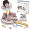 VIGA PolarB Wooden Cake Birthday Cake for Cutting