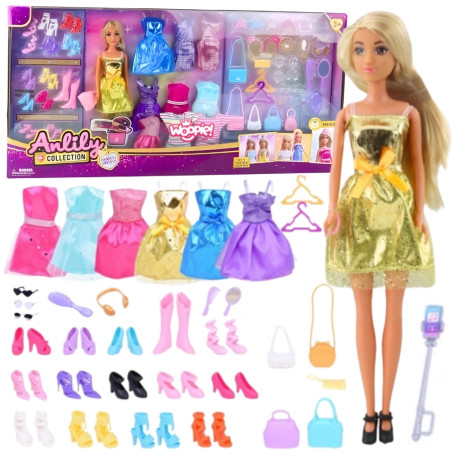 WOOPIE ROYAL Lili Doll Model Fashion Stylist with Accessories