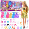 WOOPIE ROYAL Lili Doll Model Fashion Stylist with Accessories