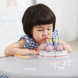 VIGA PolarB Wooden Cake Birthday Cake for Cutting