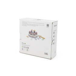 VIGA PolarB Wooden Cake Birthday Cake for Cutting