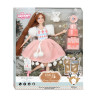 WOOPIE ROYAL Emi Christmas Princess Doll with Teddy Bear