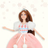 WOOPIE ROYAL Emi Christmas Princess Doll with Teddy Bear