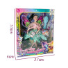 WOOPIE ROYAL Emi Fairy Doll with Colorful Wings and Hairbrush