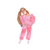WOOPIE ROYAL Emi Doll in Pink Teddy Bear Costume